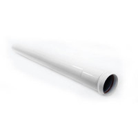 Дымоход для котлов NAVIEN, труба 1м d80 белая Дымоход для котлов NAVIEN, труба 1м d80 белая