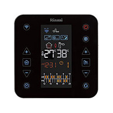 Котел Rinnai, пульт управления DeLuxe с функцией удаленного управления (Wi-Fi) Котел Rinnai, пульт управления DeLuxe с функцией удаленного управления (Wi-Fi)