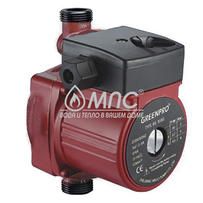Насос GREENPRO циркуляционный RS 12/9 G повысительный