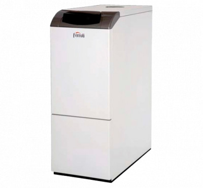 Котел FERROLI газовый напольный PEGASUS D 45 K 130, 45 кВт, чугунный со встроенным бойлером 130л