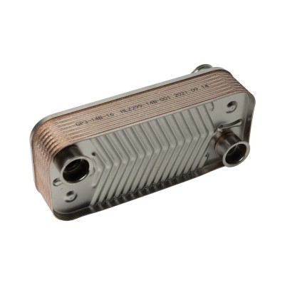 Запч NAVIEN - теплообменник ГВС Ace, DELUXE, PRIME, SMART 30K (PAS251STS_001) (30005005A)
