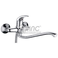 Смеситель LEDEME для ванны L 2238-В, длинный излив Смеситель LEDEME для ванны L 2238-В, длинный излив