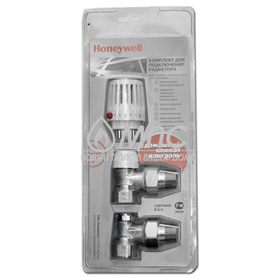 Комплект термостатический Honeywell (Германия) для радиатора, угловой d15 Комплект термостатический Honeywell (Германия) для радиатора, угловой d15