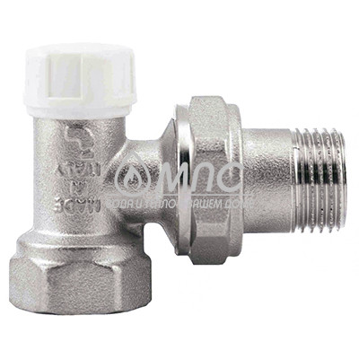 Клапан радиаторный TIM угловой, запорный d20 (RS221.03)