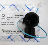 Запч NAVIEN - адаптор подачи угловой с датчиком температуры DELUXE S (E/C) (30017012А)