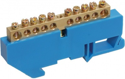 Шина земля "IEK" DIN изол (6х9) 35мм желт. GE60034-09 Шина земля "IEK" DIN изол (6х9) 35мм желт. GE60034-09
