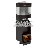 Печь банная каменка Grill'D AURORA 160 Long black TRIO (с баком)