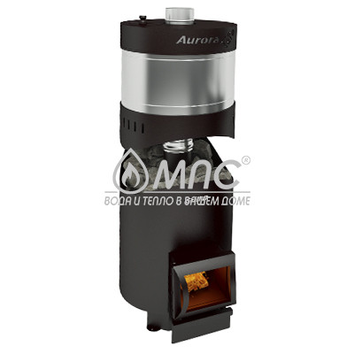 Печь банная каменка Grill'D AURORA 160 Long black TRIO (с баком)