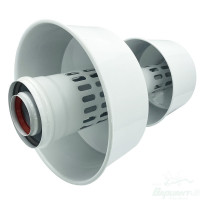 Дымоход для котлов NAVIEN, оголовок с ветрозащитой 60/100 Дымоход для котлов NAVIEN, оголовок с ветрозащитой 60/100
