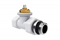 Комплект термостатический прямой Royal Thermo Design 1/2"М30х1,5 (Белый)