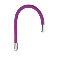 Излив (гусак) для кухни Ledeme L7503-8 гибкий, силиконовый, фиолетовый Излив (гусак) для кухни Ledeme L7503-8 гибкий, силиконовый, фиолетовый