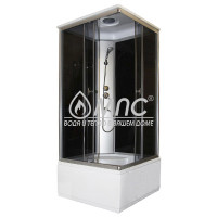 Душевая кабина NIAGARA QUADRO NG-2504-14 (90х90х215) высокий поддон, стекло тонированное Душевая кабина NIAGARA QUADRO NG-2504-14 (90х90х215) высокий поддон, стекло тонированное