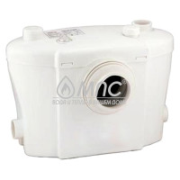 Насос UNIPUMP дренажный SANIVORT 605М(А) фекальный режущий, установка за унитаз