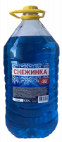 Незамерзающая стеклоомывающая жидкость автомобильная 4л (-30) Снежинка