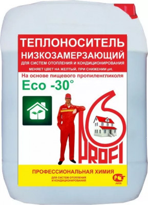 Теплоноситель PROFI-ECO-65 на основе пропиленглюколя ( 10L в канистре) Теплоноситель PROFI-ECO-65 на основе пропиленглюколя ( 10L в канистре)