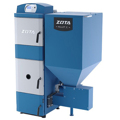 Котел Zota твердотопливный стальной PELLET S 130 кВт, автоматический