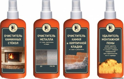 Сауна очиститель камня, кирпичной кладки от сажи, жира и ржавчины 250мл Сауна очиститель камня, кирпичной кладки от сажи, жира и ржавчины 250мл