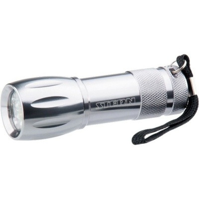 Фонарь светодиодный, алюминиевый корпус, влагозащищённый, 9 LED, 3хААА Stern код90502