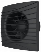 Вентилятор Era SILENT 4C Matt Black, с обр. клапаном (D=100, V=90m3/h)