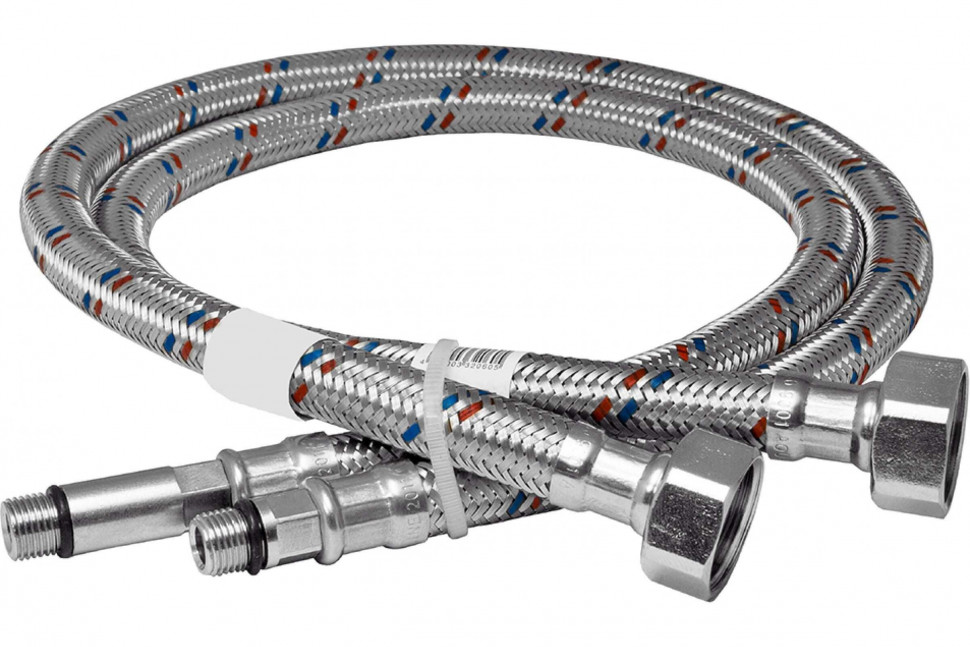 Шланг d15 с трубой PEX для смесителя 100см гибкая подводка (C-PE28-10) ШТУКА