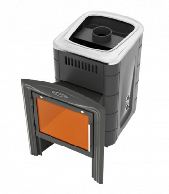 Печь банная ТМФ компакт 2017 Carbon Витра антрацит