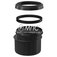 Инсталляция AlCAPLAST, патрубок прямой 90/110 М 907 Инсталляция AlCAPLAST, патрубок прямой 90/110 М 907