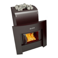 Печь банная каменка Grill'D Optima 250 (window,delux)