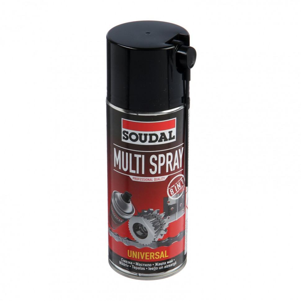 Смазка Soudal MULTI SPRAY 400мл Смазка Soudal MULTI SPRAY 400мл