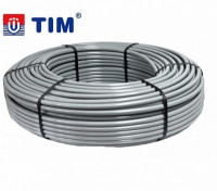 Труба РЕХ d25 х 3,5 TIM серая с кислородным слоем