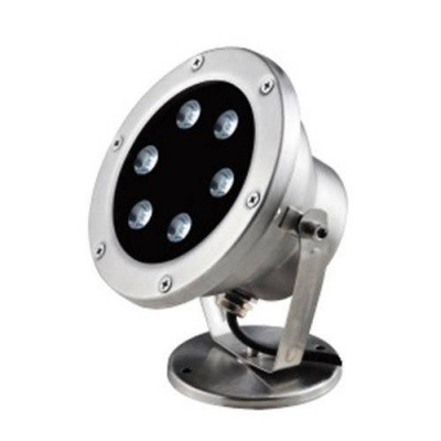 Прожектор для фонтана SX-012, нержавейка, 45LED10-140мм (12v)