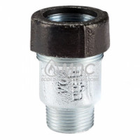 Муфта зажимная соединительная ZEISSLER  1/2 н.р. из ковкого чугуна
