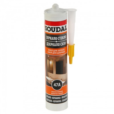 Клей SOUDAL водостойкий 310гр, для керамической плитки