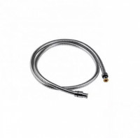 Шланг для смесителей с вытягивающейся лейкой 1,5м LE MARK LM 8019 C нержавейка d1/2в.р.х 1/4 н.р.