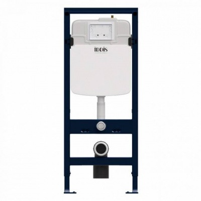 Инсталляция IDDIS, клавиша глянцевый хром UNIFIX 021