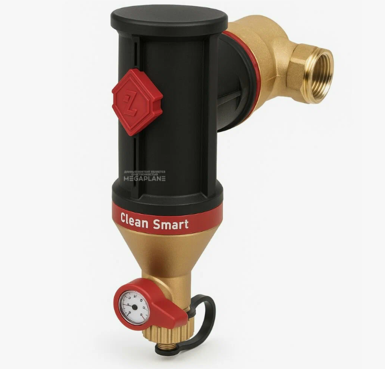 Сепаратор ZEISSLER воздуха и грязи CLEAN SMART d20в.р. (ZSf.309.0205) Сепаратор ZEISSLER воздуха и грязи CLEAN SMART d20в.р. (ZSf.309.0205)