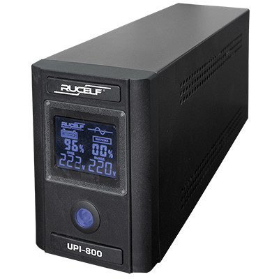 ИБП RUCELF UPI- 800-12-EL (800 ВА/620 Вт) без аккумулятора ИБП RUCELF UPI- 800-12-EL (800 ВА/620 Вт) без аккумулятора