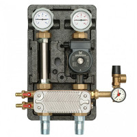 Насосная группа MEIBES прямого контура с насосом GRUNDFOS UPS25-60 Насосная группа MEIBES прямого контура с насосом GRUNDFOS UPS25-60