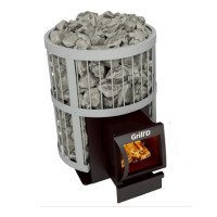 Печь банная каменка Grill'D Leo 240 (long, grey)