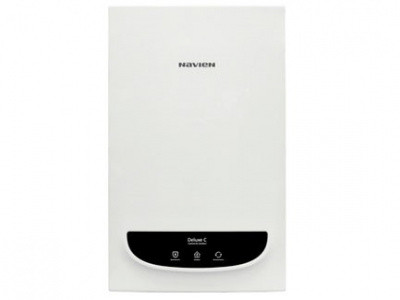 Котел NAVIEN (Корея) газовый настенный DELUXE С-35 кВт (COMFORT) двухконтурный без дымохода