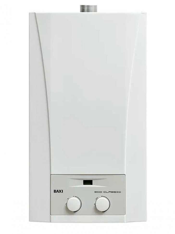 Котел BAXI газовый настенный ECO CLASSIC 10F (10кВт), двухконтурный с закрытой камерой, б/д