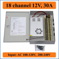 Блок коммут SE-AS210J на 18 выходов (CCTV Power Supply) Блок коммут SE-AS210J на 18 выходов (CCTV Power Supply)