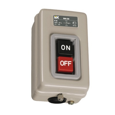 Выключатель ВКИ-216 3П 10А IP40 KVK20-10-3 Выключатель ВКИ-216 3П 10А IP40 KVK20-10-3
