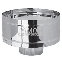 Дымоходный оголовок DN 115/200, толщина 0,5мм Дымоходный оголовок DN 115/200, толщина 0,5мм
