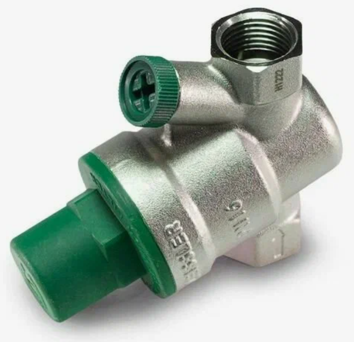 Редуктор давления ZEISSLER d25 мембранный (1-6bar) c манометром, вн.р. (ZSr.701.0206N)