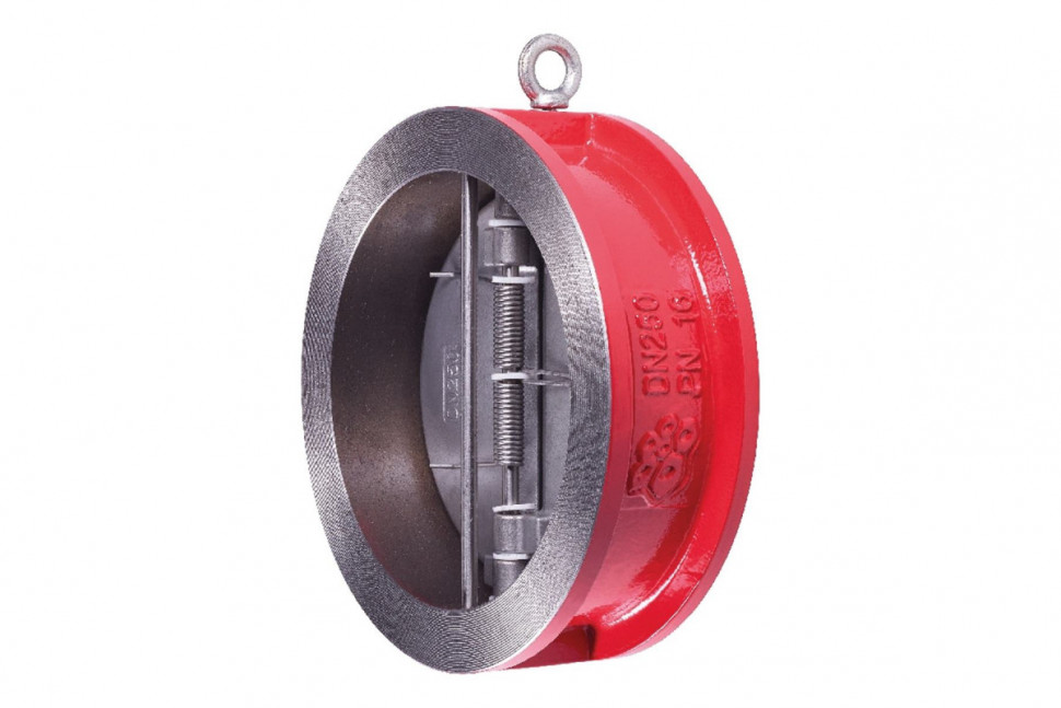 Клапан обратный чугунный Rushwork, двустворчатый d 80 Клапан обратный чугунный Rushwork, двустворчатый d 80