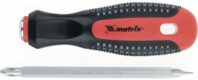 Отвертка комбинированная SL6 / PH2мм, 2-компонентная рукоятка MATRIX код12290 Отвертка комбинированная SL6 / PH2мм, 2-компонентная рукоятка MATRIX код12290
