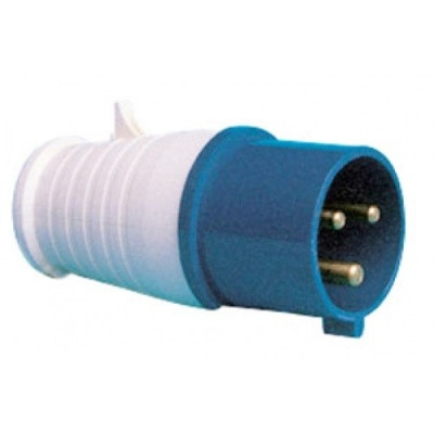 Вилка переносная IEK 3П+0+3 32А IP44 PSR02-032-5 (ССИ-025)